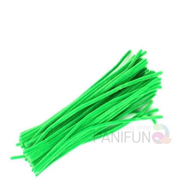 모루 녹색 30cm 100개 철사공예 모루공예 가는모루 모루철사 공예용모루