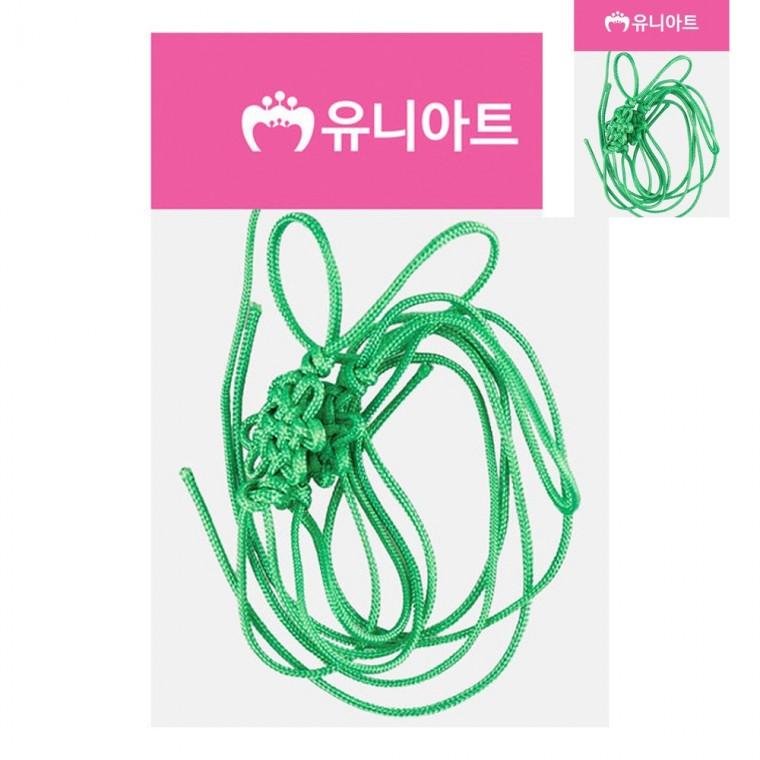 매듭 대 초록 2개입 전통매듭끈 노리개매듭 매듭장식