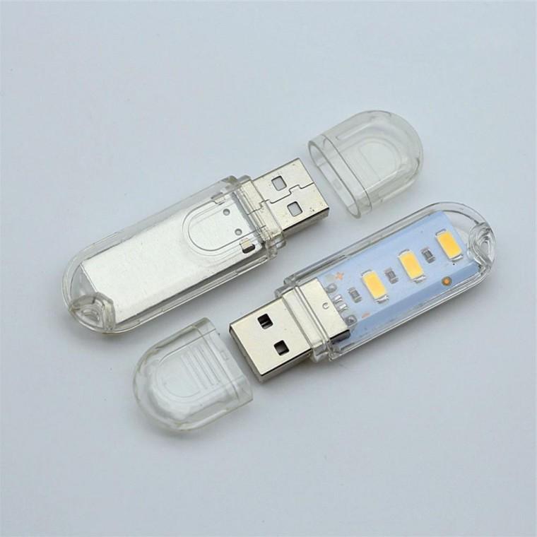 휴대용 3LED USB조명 USB라이트 독서등 취침등 추천 휴대용 조명