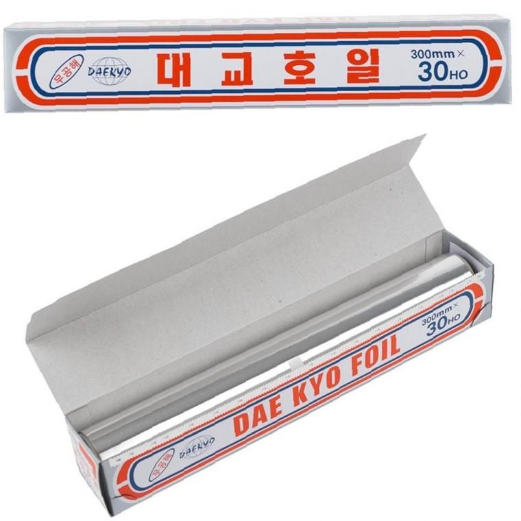 국산 무공해 고급형 쿠킹 은박 알루미늄 호일 30cm x 30ho