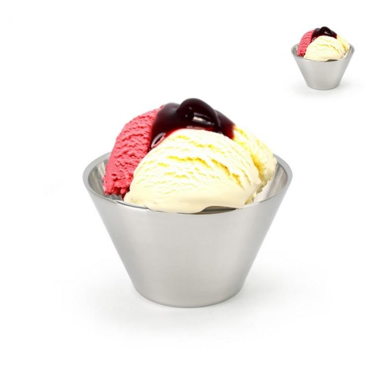 스텐 이중 멀티볼 1호 빙수용기 팥빙수그릇 카페