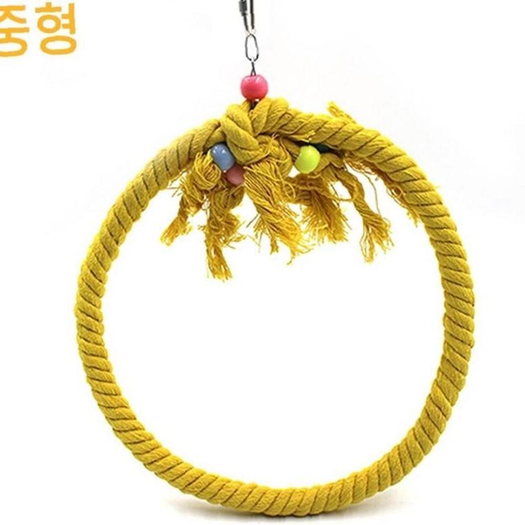 앵무새 스탠드 차분한 링 중형