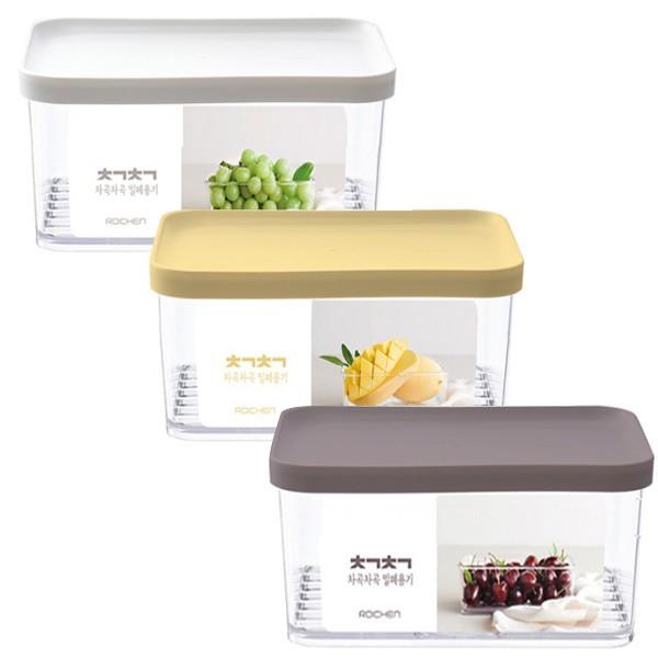 [도매포유]로이첸 차곡차곡 밀폐용기 645ml