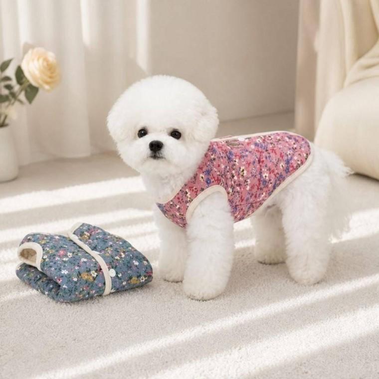 패딩 옷 겨울 반려견 댕댕이 의류 아우터 강아지 조끼