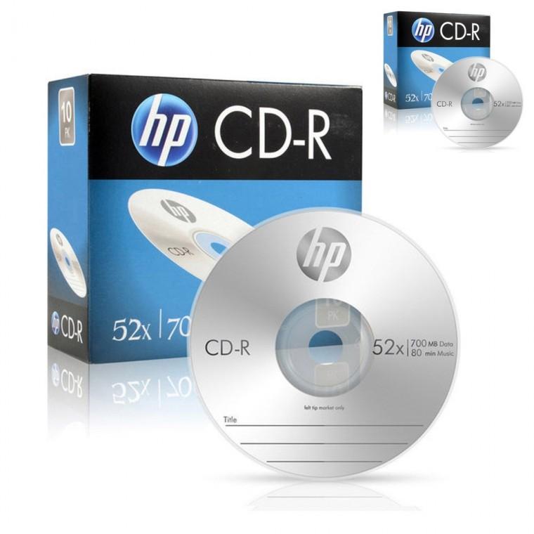 Media CD-R 52x 700MB 1p 슬림 케이스 10장 공CD 씨디 공시디