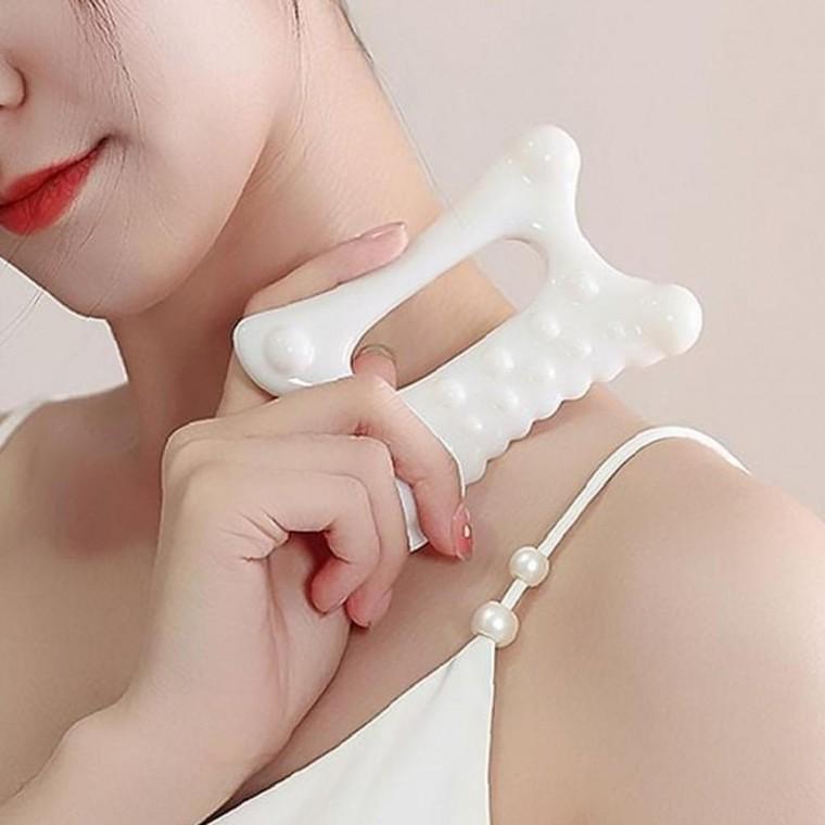 입체형 프리미엄 클린 림프 괄사 페이스 얼굴 바디 마사지기