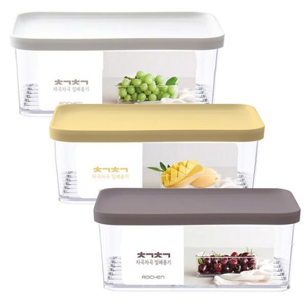 [도매포유]로이첸 차곡차곡 밀폐용기 1500ml