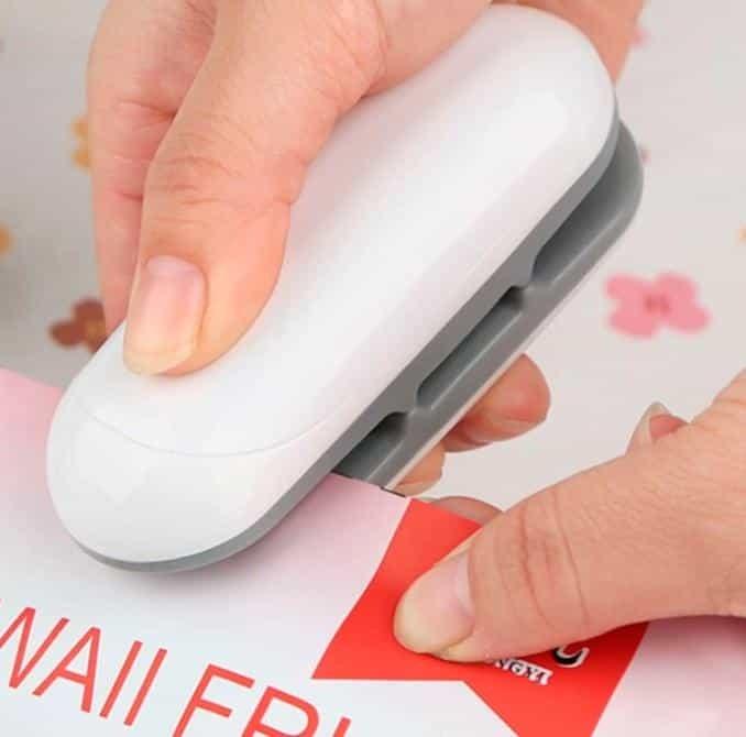 미니 비닐 실링기 비닐밀봉기 휴대용실링기 비닐열접착기