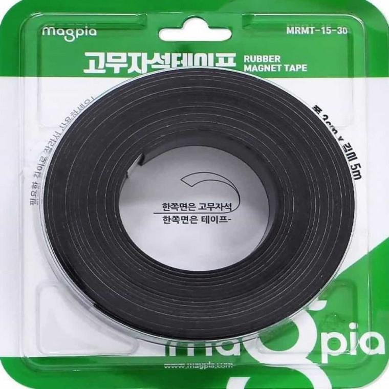 고무자석 테이프 30mm 마그네틱자석 자석스티커 롤고무자석