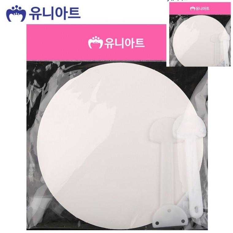 부채 만들기 2개입 흰색 어린이diy만들기세트 어린이만들기키트 무지부채