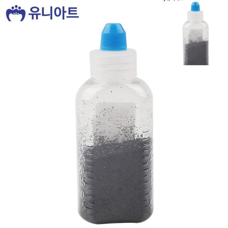 메탈 반짝이 가루 검정 컬러글리터 레진공예가루 슬라임글리터