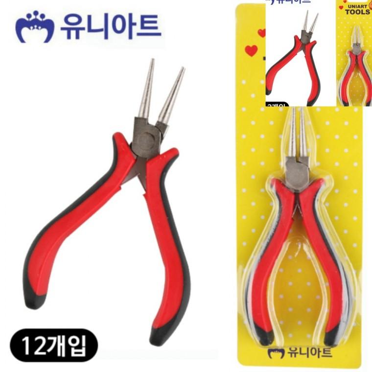 공예용 구자말이 12개 비즈구자말이 공예용평집게 9자말이집게