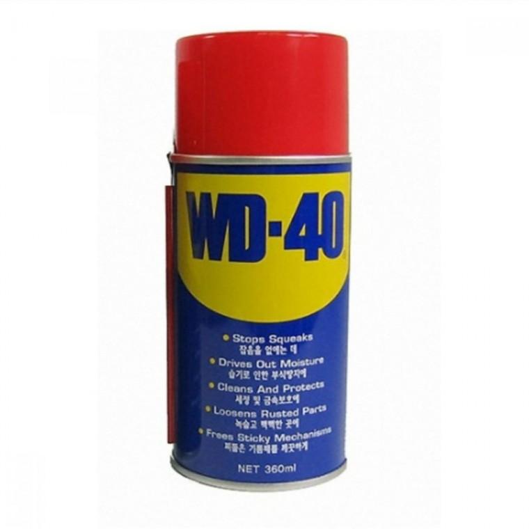 WD40 다목적 방청윤활제 스프레이 일반형 360ml 경첩윤활 방청스프레이 세정보호
