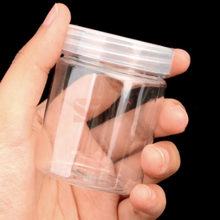 납작 플라스틱 보관용기 투명용기 소품통