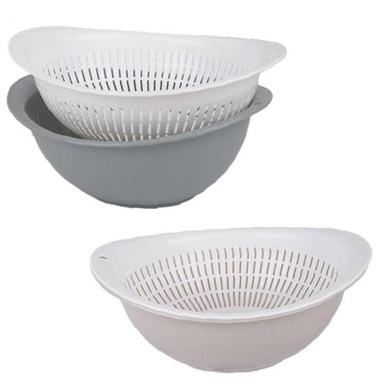 타원 튼튼한 바스켓 (색상랜덤)