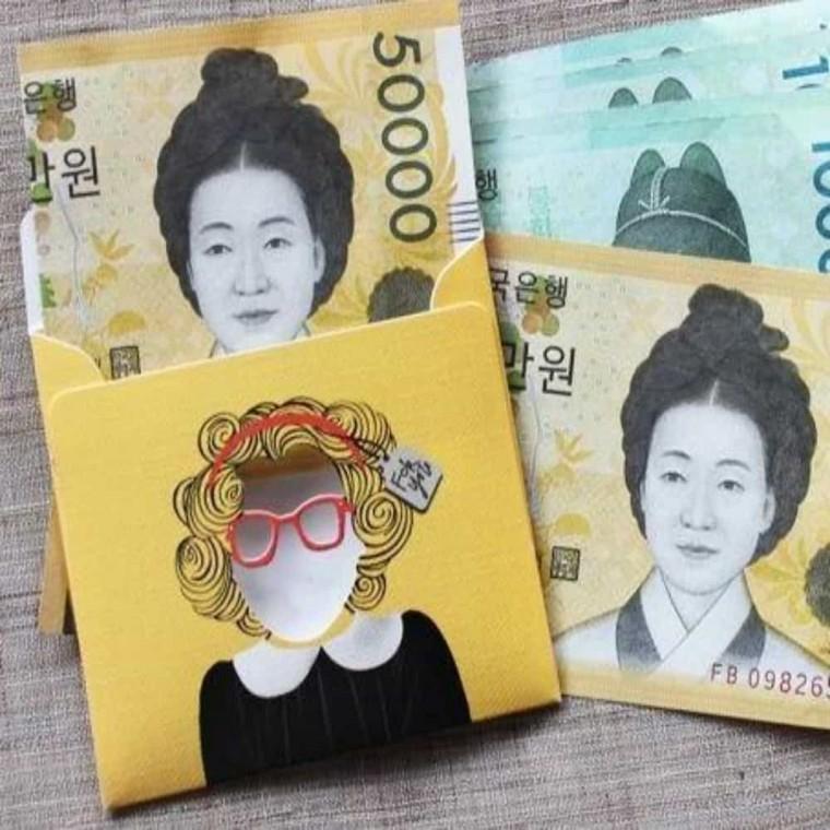 방긋 미니 돈봉투 신사임당 명절돈봉투 답례봉투 감사돈봉투