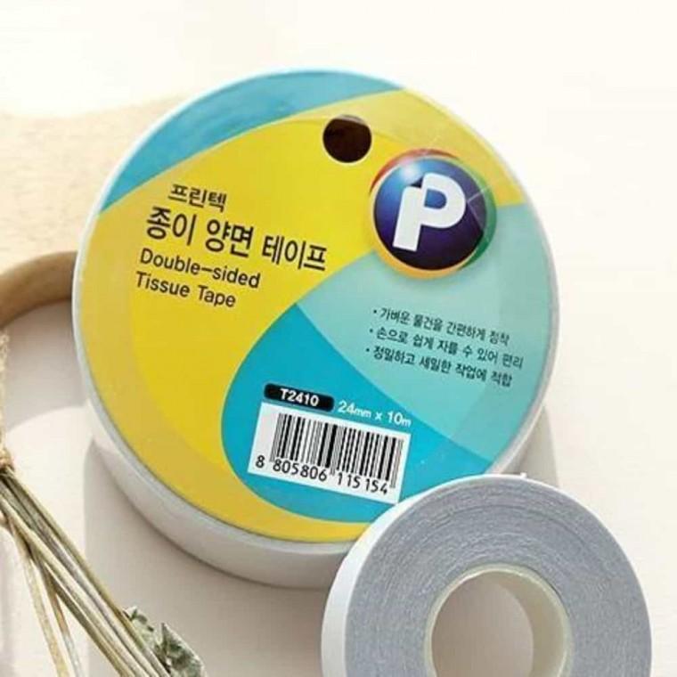 종이양면테이프 24mmx10m 사각양면테이프 양면스티커 만능테이프