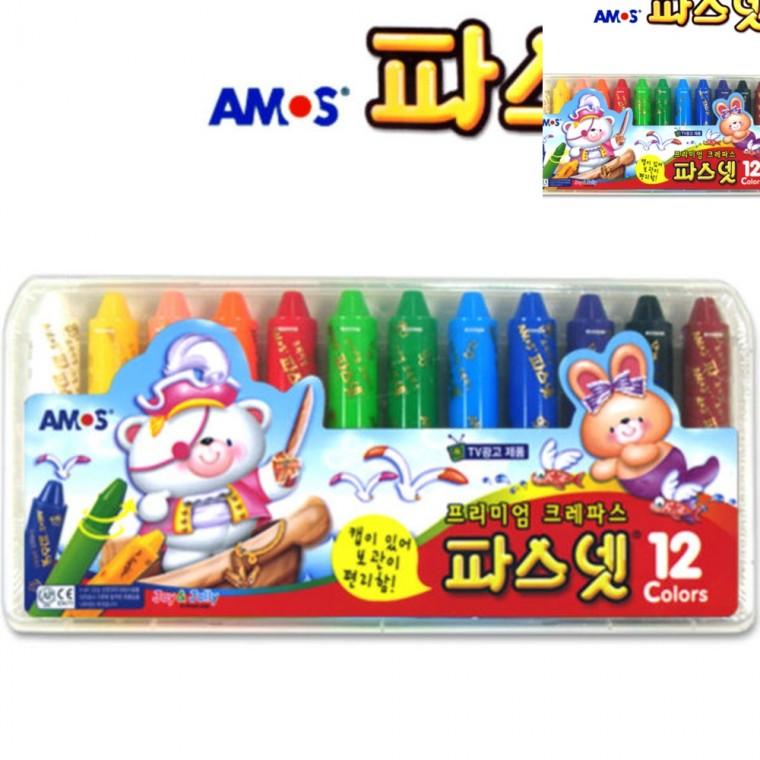 파스넷 12색 아동미술재료 어린이미술 미술활동