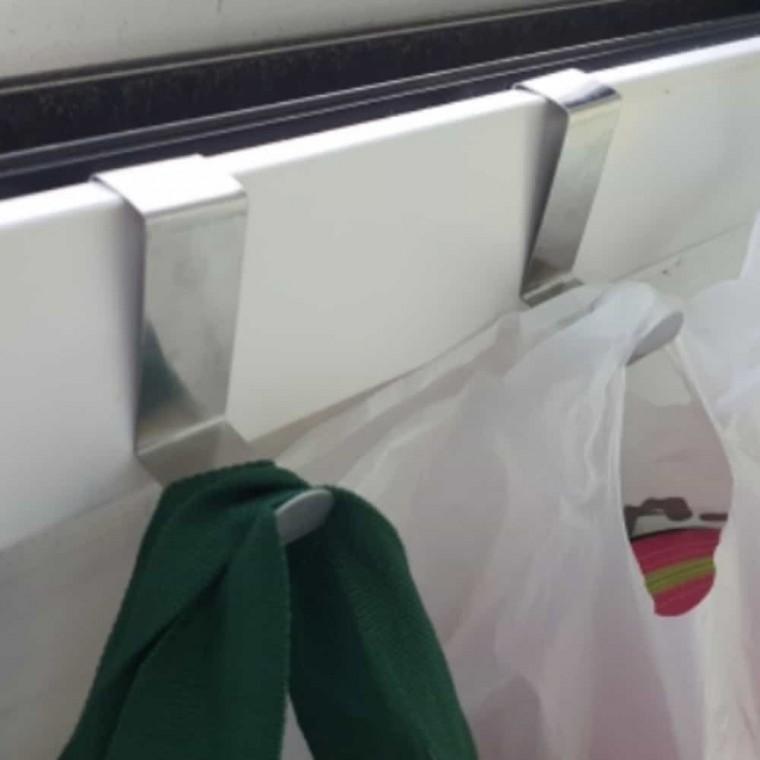 스텐 도어후크 고리 2P 문에거는옷걸이 도어훅옷걸이 도어후크걸이