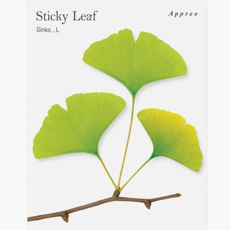 스티키리프 은행 Green L 붙이는메모지 접착종이 스티커종이
