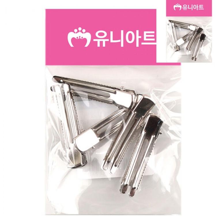 쌍집게핀 4.8cm 5개입 머리핀부자재핀대 머리핀부자재재료 머리핀만들기부자재