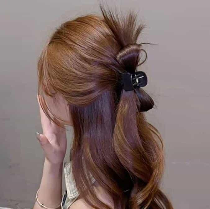 반묶음 가시번 집게핀 가발 번헤어가발 헤어액세서리 셀프헤어스타일링