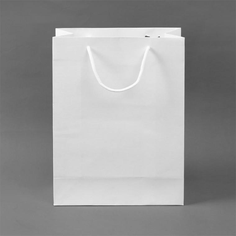 무지 세로형 쇼핑백 20x28cm 10p 세트 화이트 투명쇼핑백 답례품쇼핑백 종이가방