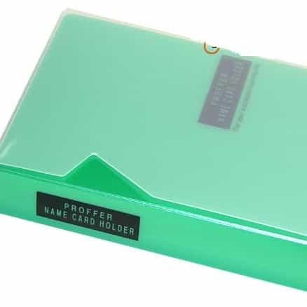 명함철 PP 120장 청색 명함보관 명함홀더 명함파일