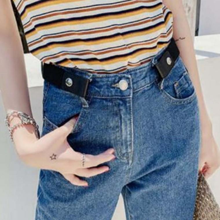 프리사이즈 청바지 노버클 허리 패션 캐주얼 선물 벨트 교복벨트 무버클