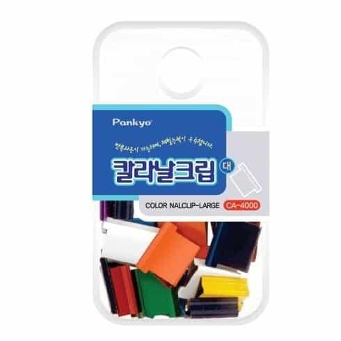 칼라 날크립날 대 클립지퍼 문서고정클립 서류고정클립
