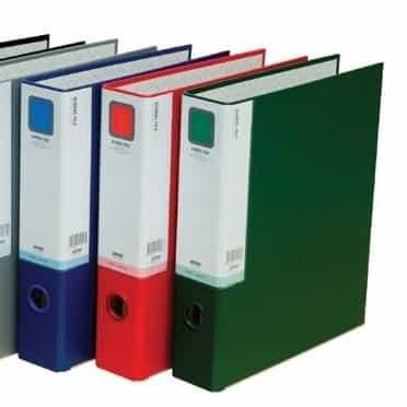 3공 D링바인더 A4 5cm 적색 링파일 문서보관 샘플북