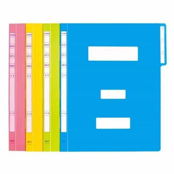 칼라 정부화일 PP A4 핑크 10개입 서류철 A4정부화일 파일철