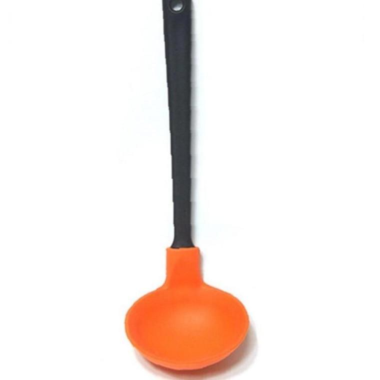컴팩트 GOcook실리콘 국자 블랙 1P