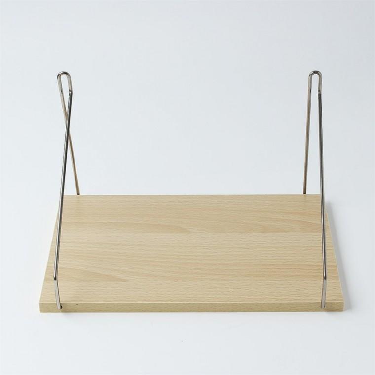 무타공 우드톤 벽선반 30x19.5cm 내추럴우드 내추럴우드선반 무타공벽선반 인테리어선반