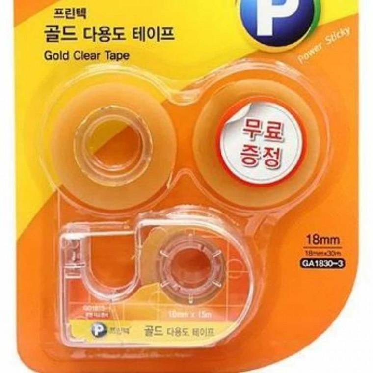 골드테이프 오피스팩3 강력테이프 포장용테이프 다용도테이프