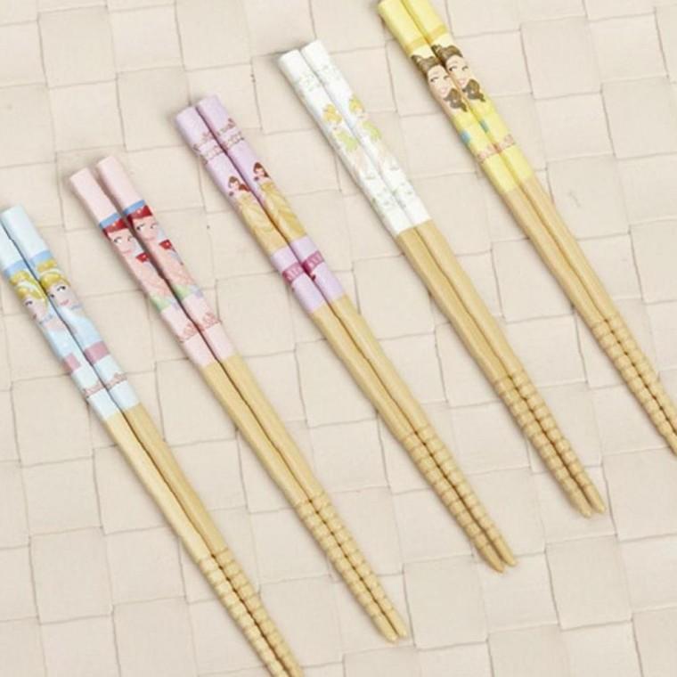 대나무 실용적 일제 어린이젓가락 5P 나무젓가락