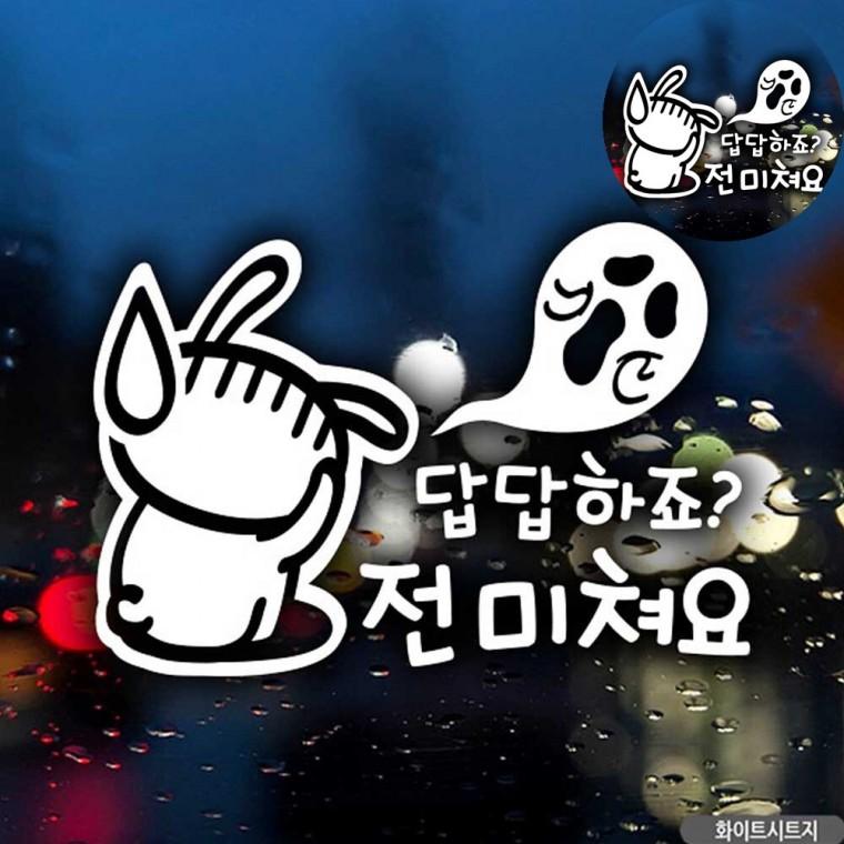 자동차스티커 차량용품 초보운전스티커 자동차용품