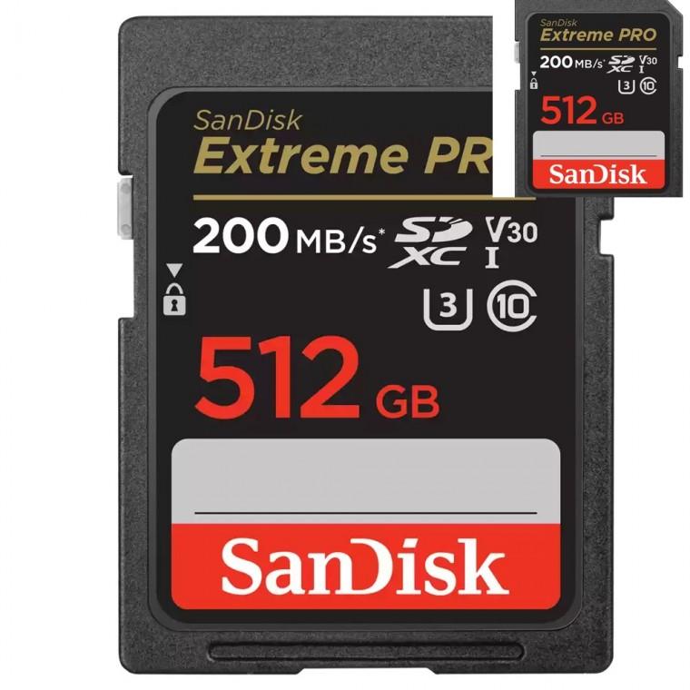 sd카드 Extreme PRO SD UHS-I 512GB 범용메모리카드 멀티메모리카드 보관용메모리카드