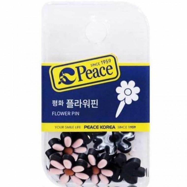 플라워핀 푸시핀 문구용품 게시판꾸미기