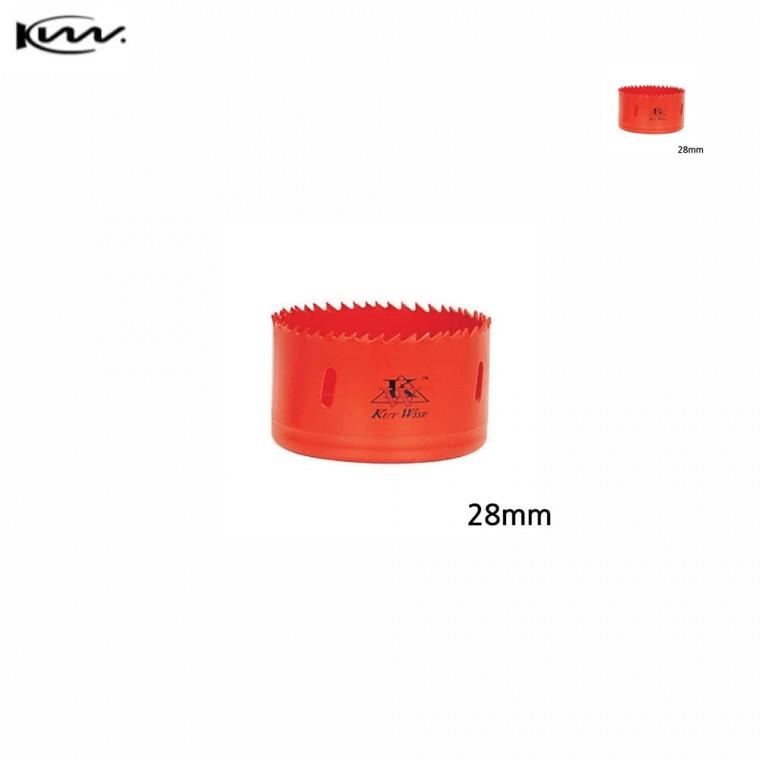 바이메탈홀쏘 28mm 플라스틱천공날 목공용홀쏘 천공기날