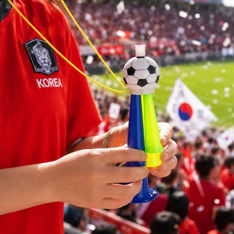 [개미물류] 축구나팔 월드컵 치어리딩 부부젤라 피파 휘슬 소품 트럼펫 붉은악마 도구 응원 체육대회