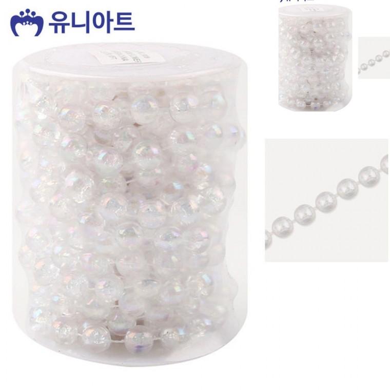 롤체인줄 투명 비즈체인줄 키링구슬체인 비즈공예줄