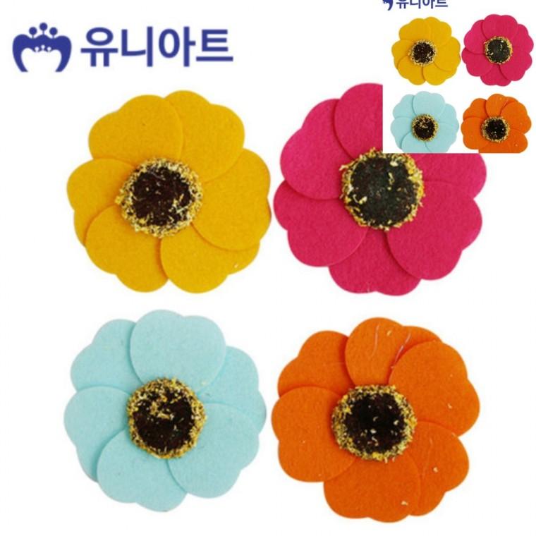 펠트 화분꽃 만들기취미 만들기체험 아동미술만들기
