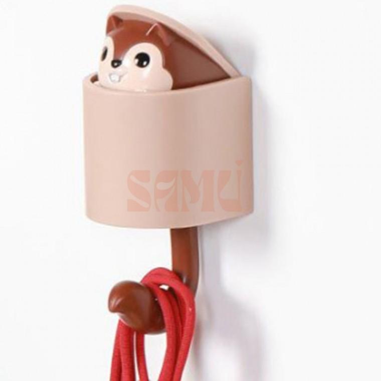 다람쥐모양 후크 행거걸이 옷걸이