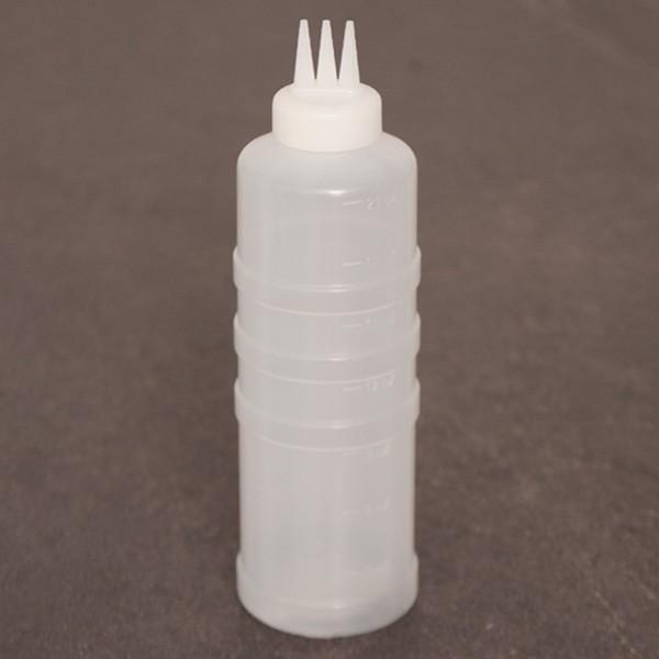 [도매포유]잘라쓰는 푸드 3구 소스병 대 600ml