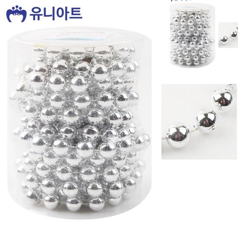롤체인줄 은색 목걸이만들기부자재 diy체인줄 비즈체인줄