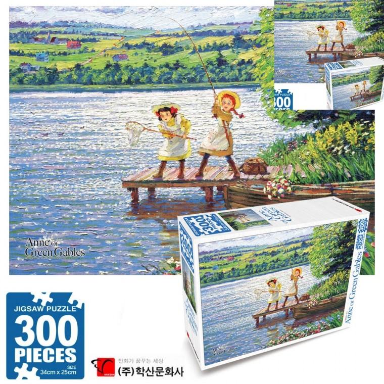 빨강머리앤 직소퍼즐 300pcs 반짝이는호수 성인퍼즐 그림퍼즐 보드게임
