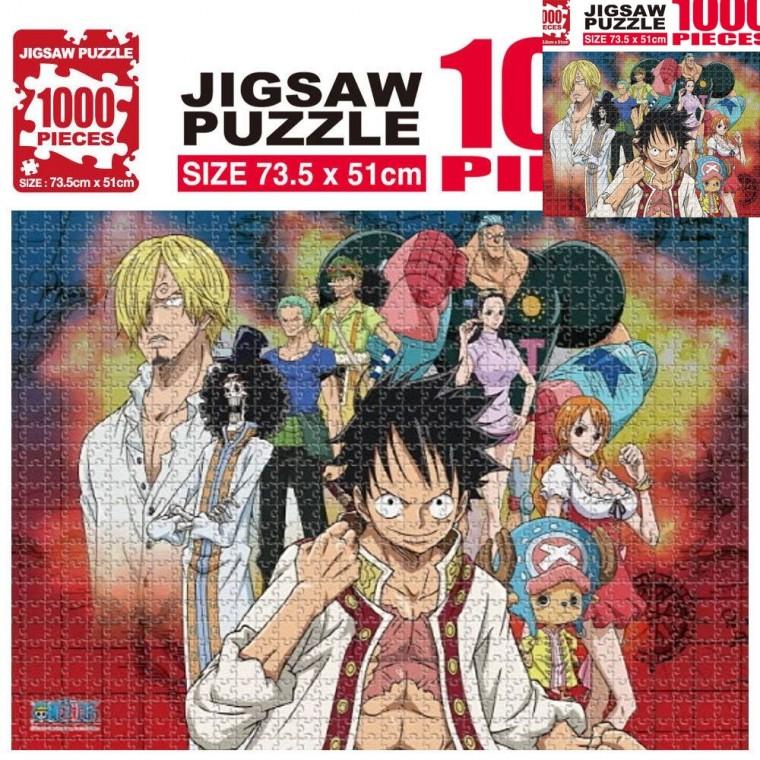 원피스 직소퍼즐 1000pcs 우리가 해결한다 퍼즐놀이 퍼즐액자 그림퍼즐