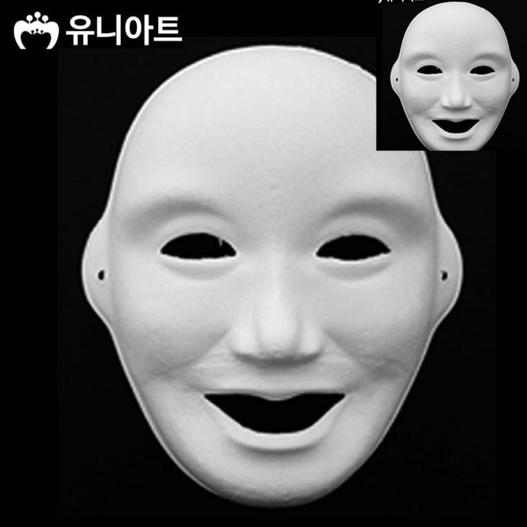 행복탈 종이탈 반가면 5개입 캐릭터가면 행사이벤트가면 여자가면