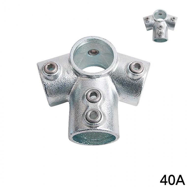 파이프클램프 191 40A 48.3mm 실버 파이프조인트 파이프연결 파이프조임쇠
